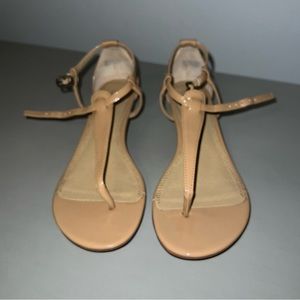 Splendid, size 6.5 Patent leather, beige